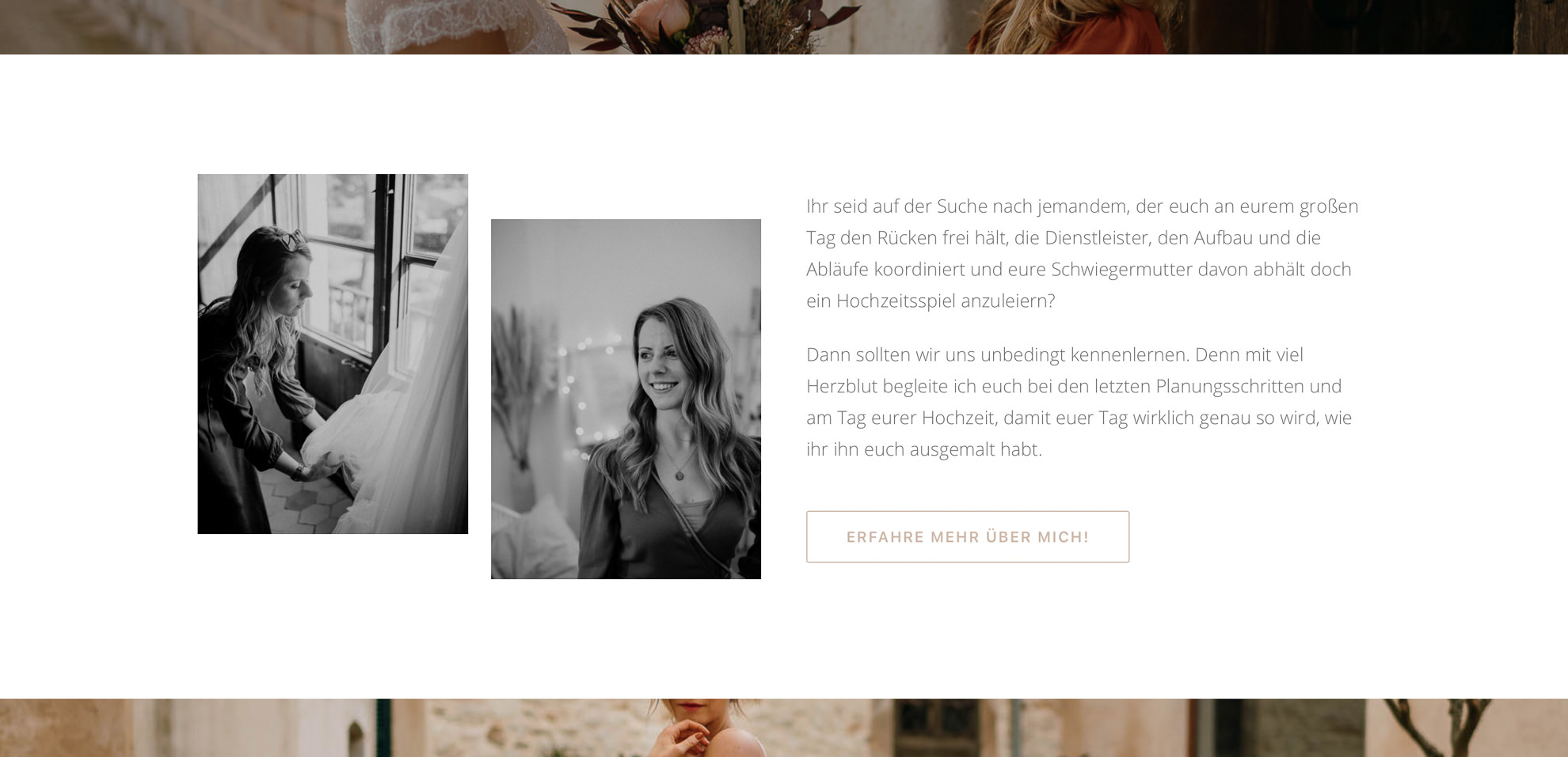 Oh Nord gestaltet und erstellt individuelle Webseiten für Weddingplaner